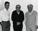 Cláudio Telles, Athos e Amilcar de Castro. <em>Foto: Arquivo</em>